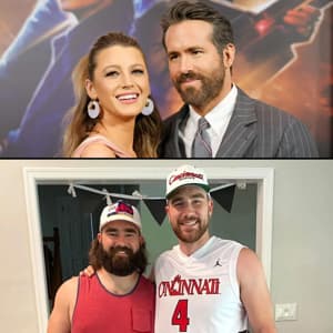 How Ryan Reynolds and Blake Lively Are Dominating Travis and Jason Kelce’s ‘New Heights’ Podcast