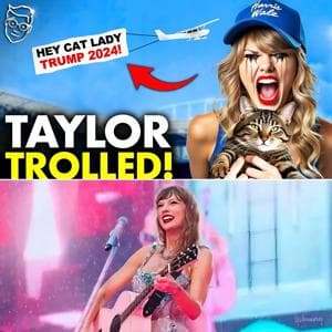 Taylor Swift SCREAMS As Team Trump Fly ‘TRUMP 2024’ Banners Over Her Concert | Swifties Salty Cry 