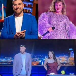 Travis Kelce is hit with Taylor Swift reference on 'Are You Smarter Than A Celebrity?'