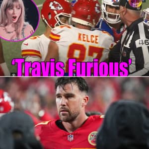 CRAZY! Travis Kelce FIGHTs Bills players as Taylor Swift SKIPPED Chiefs' game in Buffalo